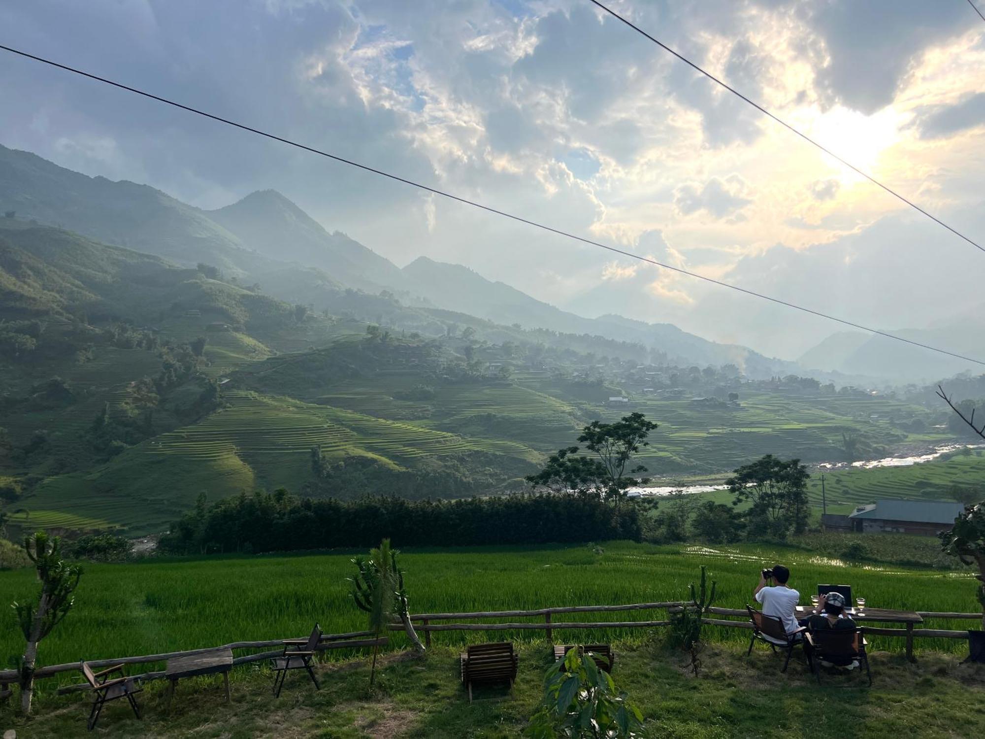Appartamento Pavi Garden Sa Pa Esterno foto